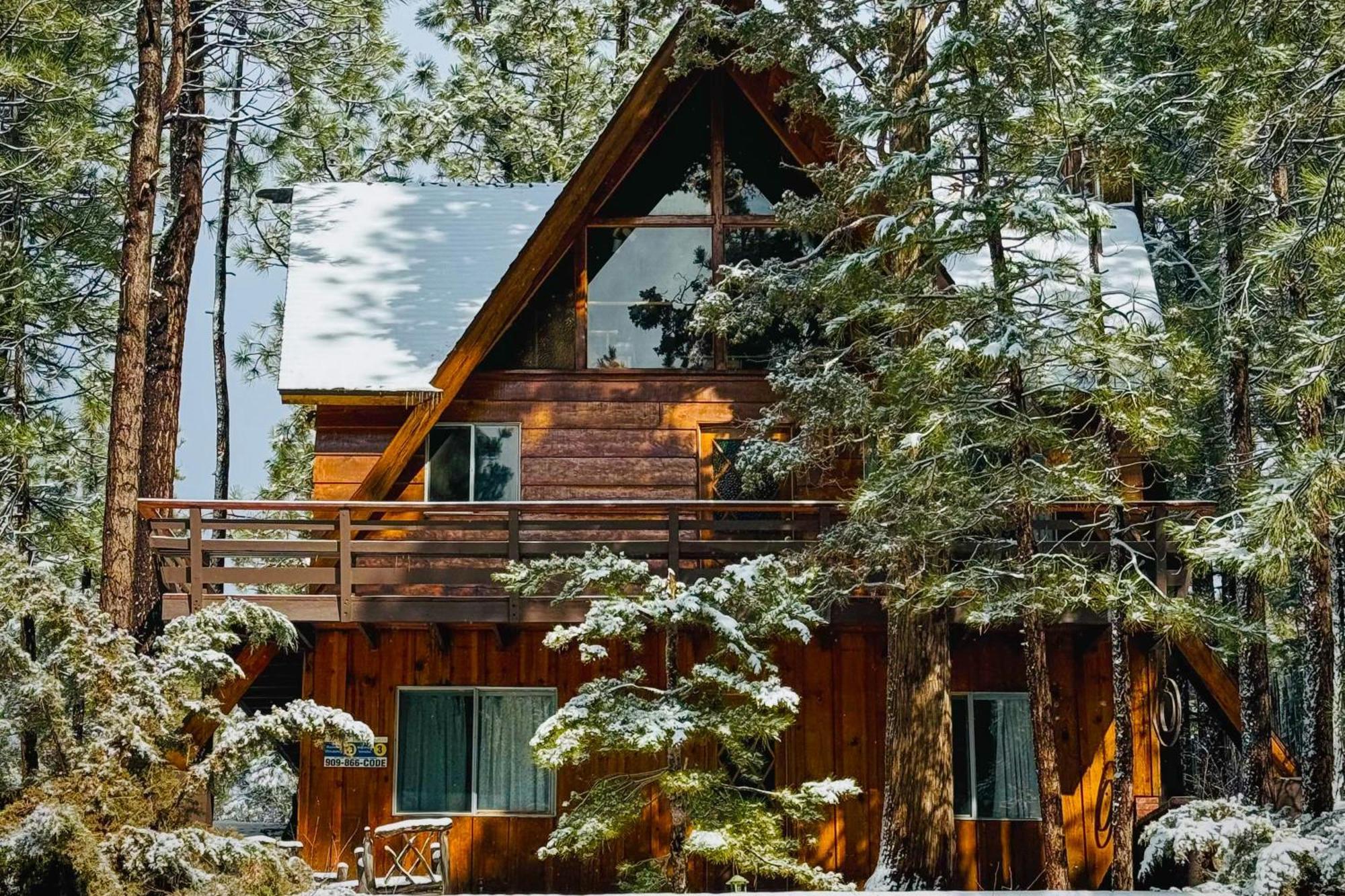 The Wilkie Cabin Villa Big Bear City Exterior photo