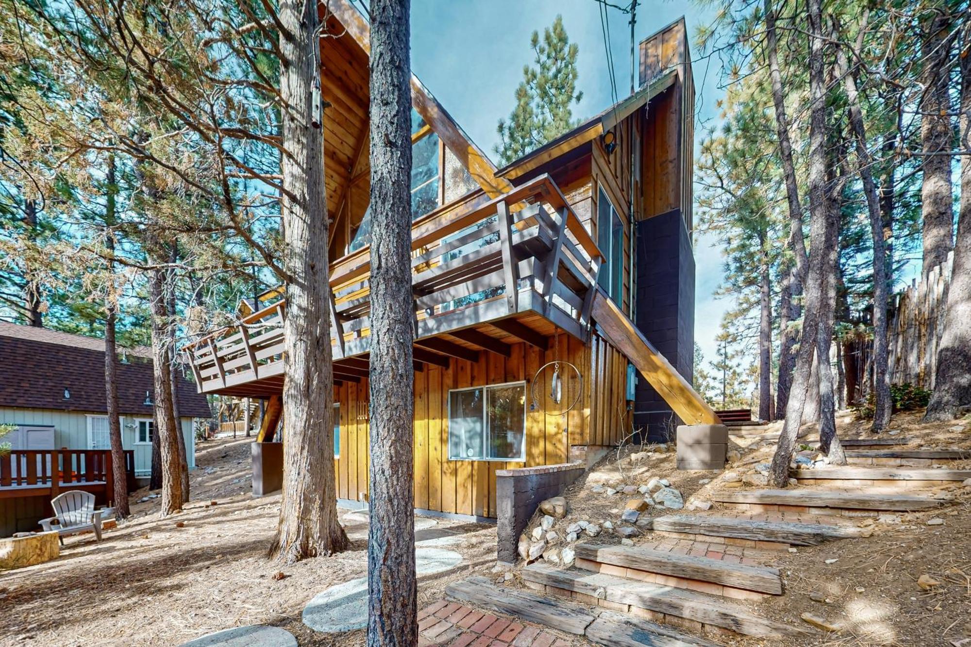 The Wilkie Cabin Villa Big Bear City Exterior photo